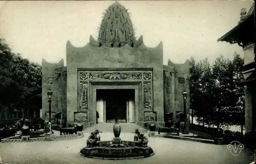 Ak Internationale Ausstellung für dekorative Kunst, Paris 1925, Französischer Afrika-Pavillon