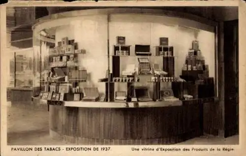 Ak Paris, Ausstellung 1937, Pavillon des Tabacs