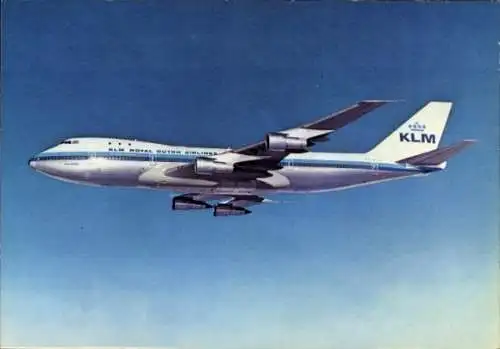 Ak Passagierflugzeug, KLM, Boeing Jumbo Jet 747 B