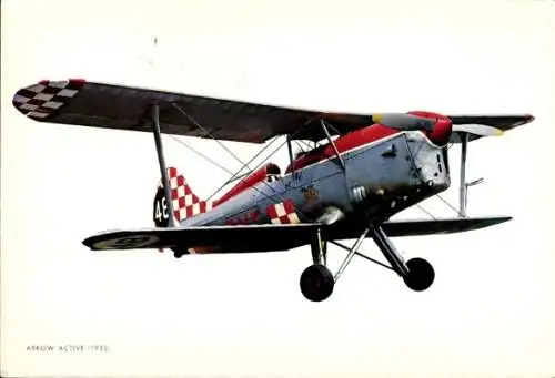 Ak Britisches Militärflugzeug Arrow Active, 1932