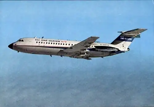 Ak Britisches Passagierflugzeug, BAC One Eleven 475, G ASYD