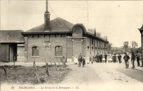 Ak Tourcoing Nord, Ferme de la Bourgogne