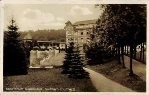 Ak Sülzhayn Ellrich Thüringen, Sanatorium Sonnenfels