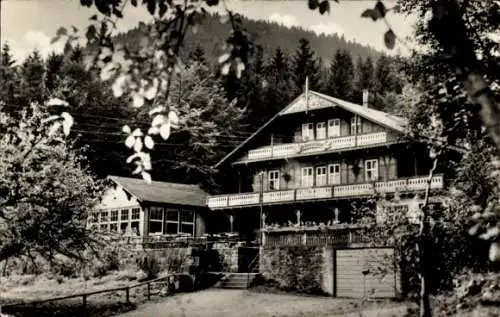 Ak Tabarz im Thüringer Wald, Hotel Schweizerhaus