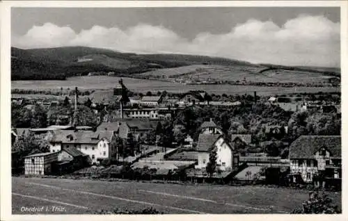 Ak Ohrdruf Thüringen, Panorama vom Ort