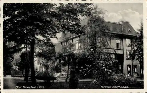 Ak Bad Tennstedt in Thüringen, Kurhaus Goethebad