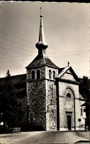 Ak Frangy Haute Savoie, Kirche