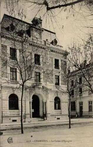 Ak Chambéry Savoie, La Caisse d'Epargne, Portal eines Stadthauses