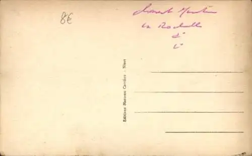 Ak La Rochelle Charente Maritime, Rathaus, Monument du XVe siecle