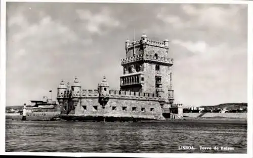 Ak Lisboa Lissabon Portugal, Torre de Belem