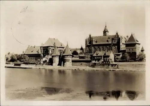 Ak Marienburg Malbork Westpreußen, Schloss des deutschen Ritterordens