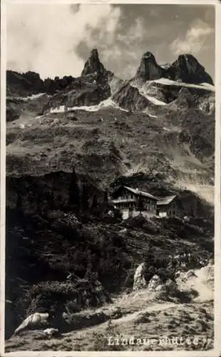 Ak Tschagguns in Vorarlberg, Lindauer Hütte