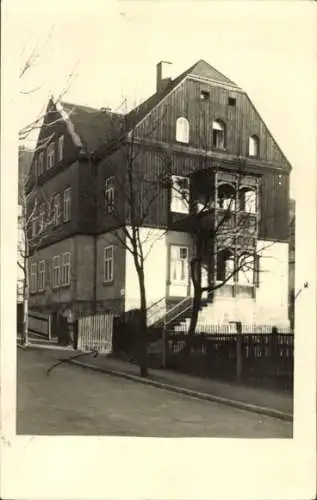 Foto Ak Geising Altenberg im Erzgebirge, Wohnhaus