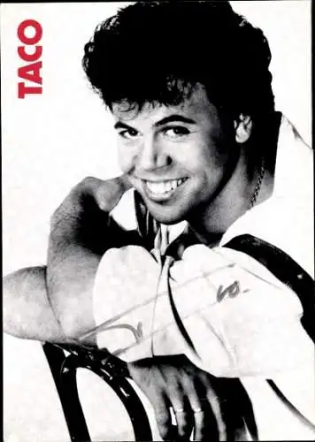 Ak Schauspieler Taco, Portrait, Autogramm