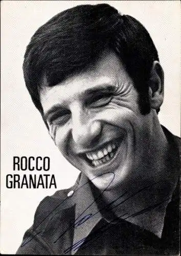 Ak Schauspieler Rocco Granata, Portrait, Autogramm