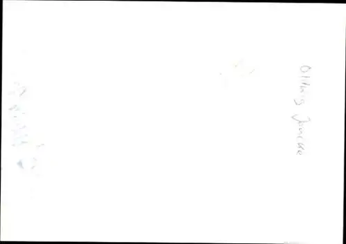 Ak Schauspieler Ortwig Jancke, Portrait, Autogramm