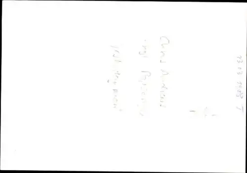 Ak Schauspieler Chris Andrews, Portrait, Autogramm