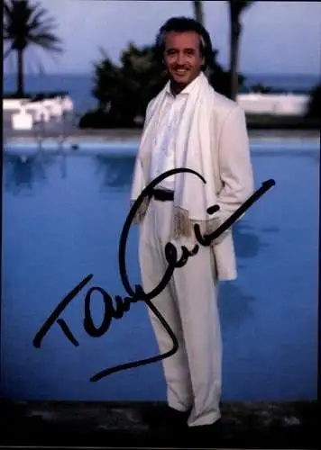 Ak Schauspieler Tony Christie, Portrait, Autogramm