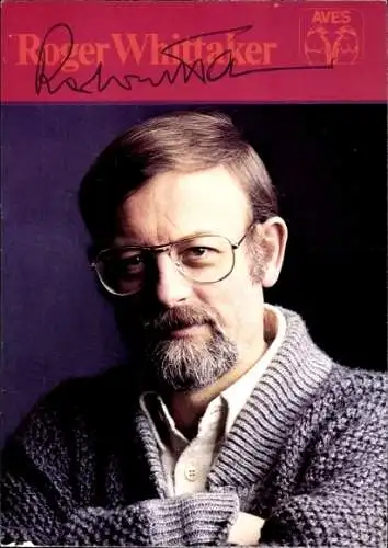 Ak Schauspieler Roger Whittaker, Portrait, Autogramm