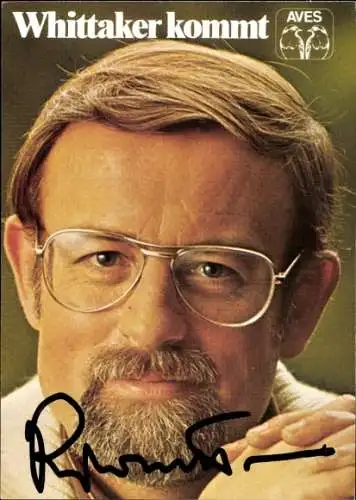 Ak Schauspieler Roger Whittaker, Portrait, Autogramm