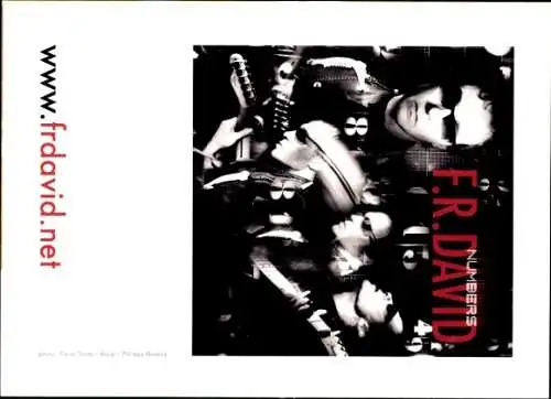 Ak Schauspieler F.R. David, Portrait, Autogramm