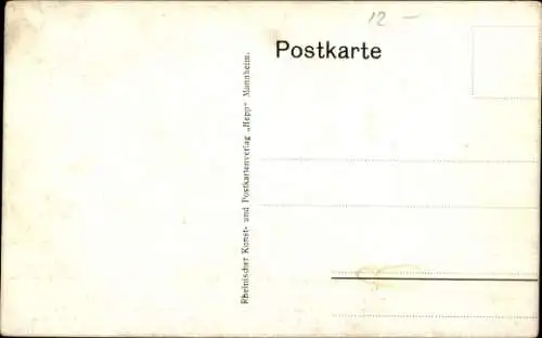 Vexier Ak Bundesfreunde, Kaiser Wilhelm II., Kaiser Franz Joseph I.