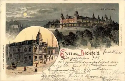 Mondschein Litho Bielefeld, Johannisberg, Post