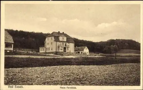 Ak Bad Essen in Niedersachsen, Haus Fernblick