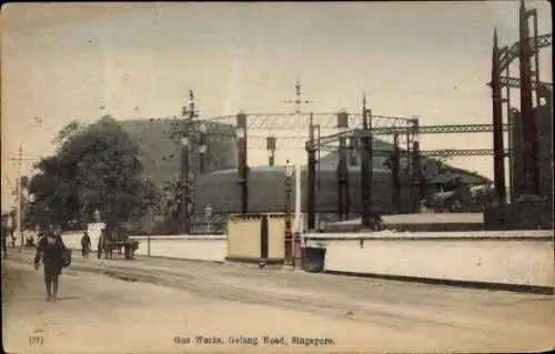 Ak Singapur, Gelang Road, Gaswerk