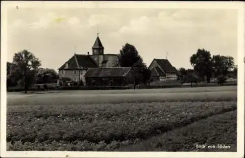 Ak Echzell in Hessen, Totalansicht, Knaben-Institut Lucius