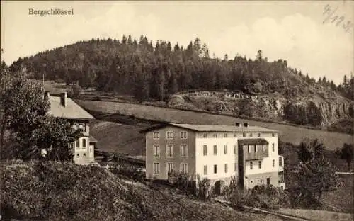 Ak Lądek Zdrój Bad Landeck Schlesien, Bergschlössel