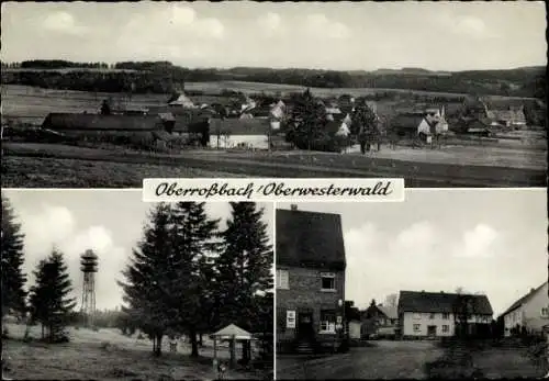 Ak Oberroßbach im Westerwald, Gesamtansicht