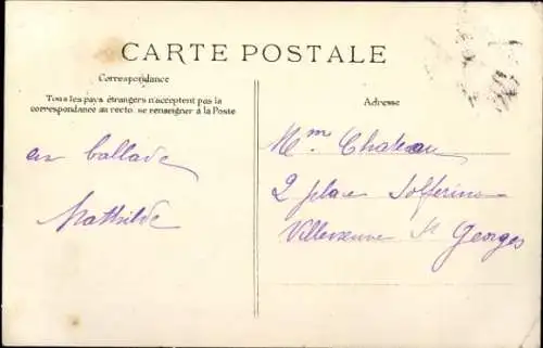 Ak Saint-Piat Eure et Loir, La Gare