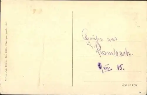 Ak Rombas Rombach Lothringen Mosel, Gare