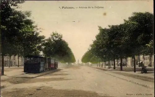 Ak Puteaux Hauts de Seine, Avenue de la Défense