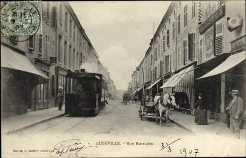 Ak Lunéville Meurthe et Moselle, Rue Banaudon