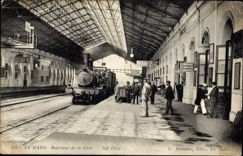 Ak Le Mans Sarthe, Bahnhof