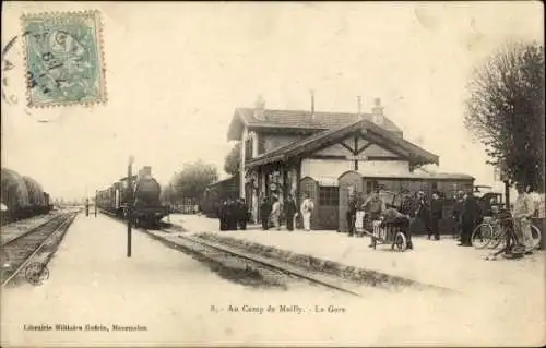 Ak Mailly le Camp Aube, Gare