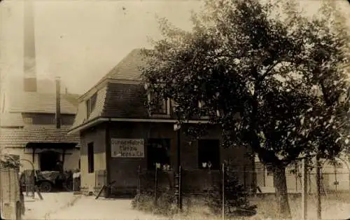 Foto Ak Merzig an der Saar, Düngefabrik G. Hees & Cie