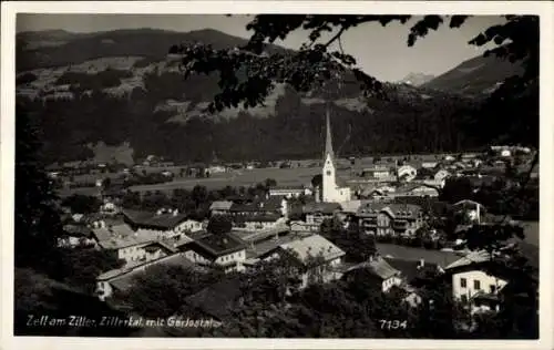 Ak Zell am Ziller in Tirol, Gesamtansicht