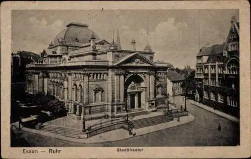 Ak Essen im Ruhrgebiet, Stadttheater