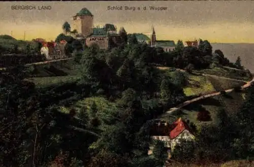 Ak Burg an der Wupper Solingen, Schloss Burg