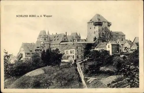 Ak Burg an der Wupper Solingen, Schloss Burg