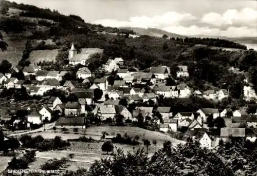 Ak Grevenstein Meschede im Sauerland, Gesamtansicht