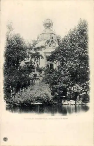 Ak Paris 1900, Ausstellung, Pavillon, Club