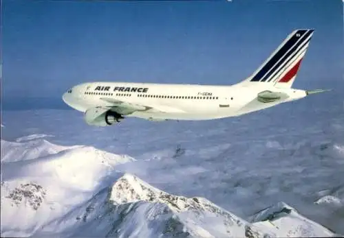 Ak Französisches Passagierflugzeug, Airbus, Air France