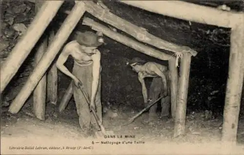 Ak In der Mine, Reinigung einer Größe