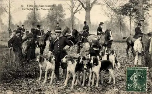 Ak Rambouillet-Yvelines, Forêt, Carrefour des Paresseux