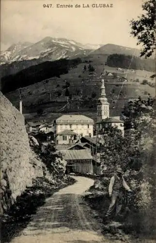 Ak La Clusaz Haute Savoie,, Entree de la Clusaz