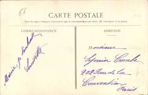 Ak Villers sur Mer Calvados, l'Heure du Bain